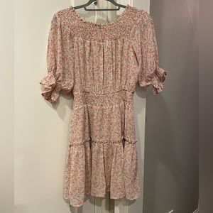 Dress Forum Los Angeles - floral tiered mini dress - size small